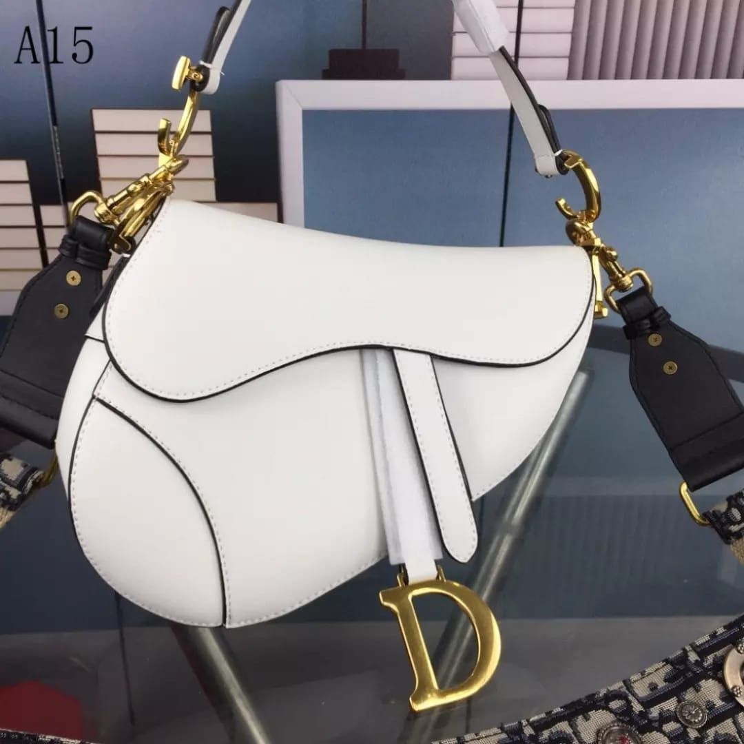 WhatsApp-Image-2022-02-02-at-18.40.50-b47db82e Dior Saddle White Leather Sling Bag (With Box)