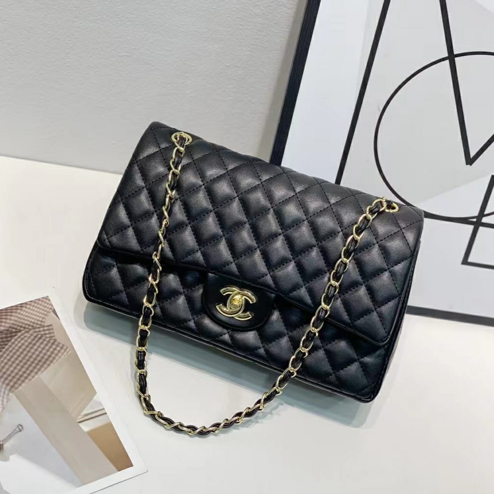 WhatsApp Image 2022-12-27 at 2.15.54 AM Chanel Jumbo Black Colour Sling Bag (With Box)