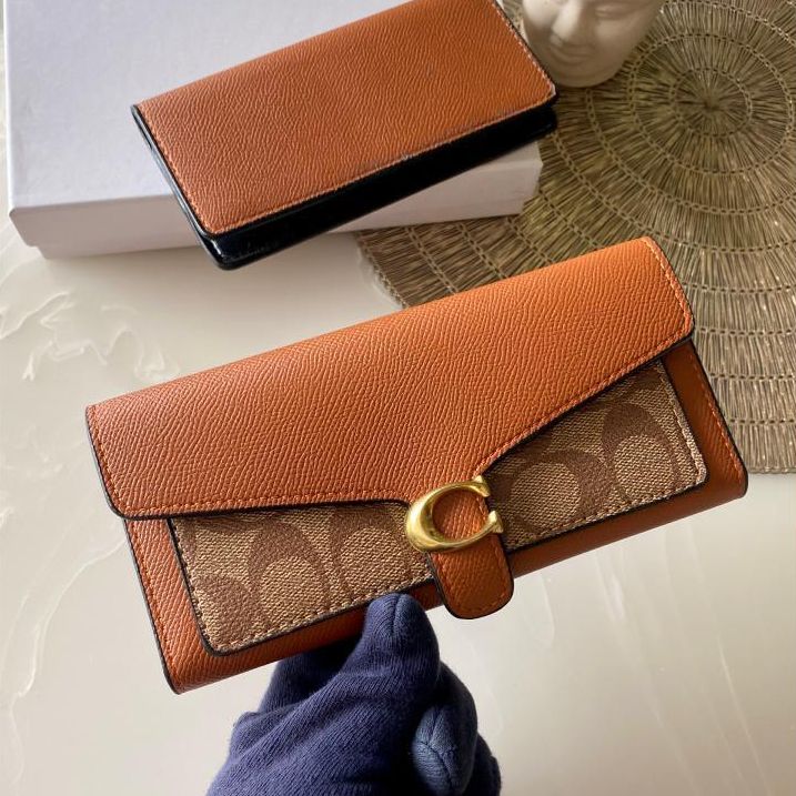 WhatsApp Image 2023-07-10 at 8.44.13 PM Coach Tabby Tan Three Fold Wallet