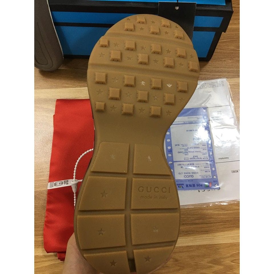 GUCCI RHYTHON PREMIUM QUALITY BLACK COLOR MEN’S CASUAL SHOES