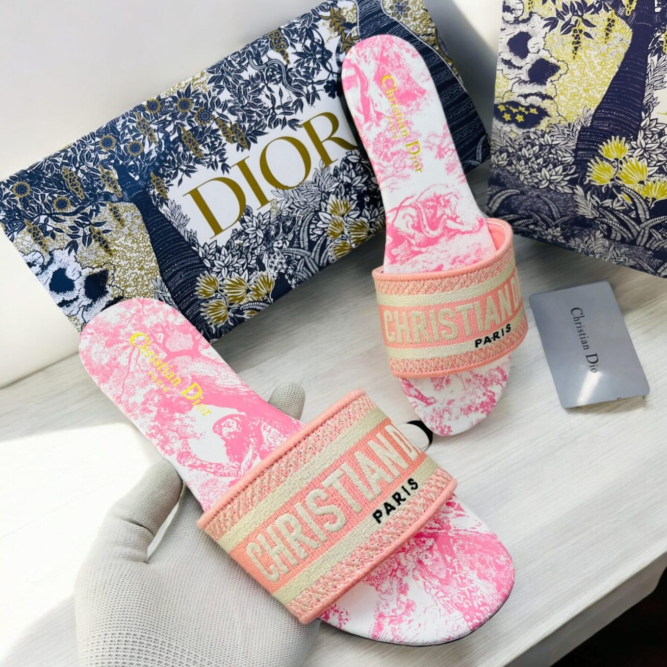 IMG_0957 Christian Dior Pink Tiger Dway Slide