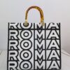 Fendi Roma Sunshine White Monogram Tote