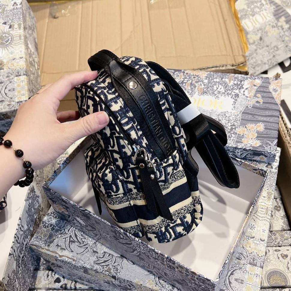 WhatsApp Image 2023-06-21 at 21.00.32 Dior Signature Blue Color Mini Backpack