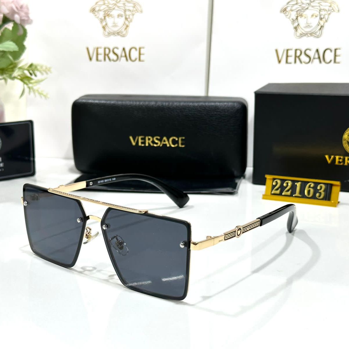 Versace Square Men’s Sunglass