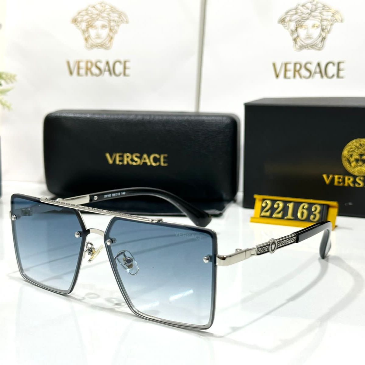 Versace Square Men’s Sunglass