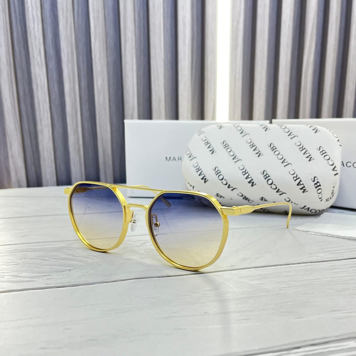 Marc Jacob Round Aviator Sunglass  For Men