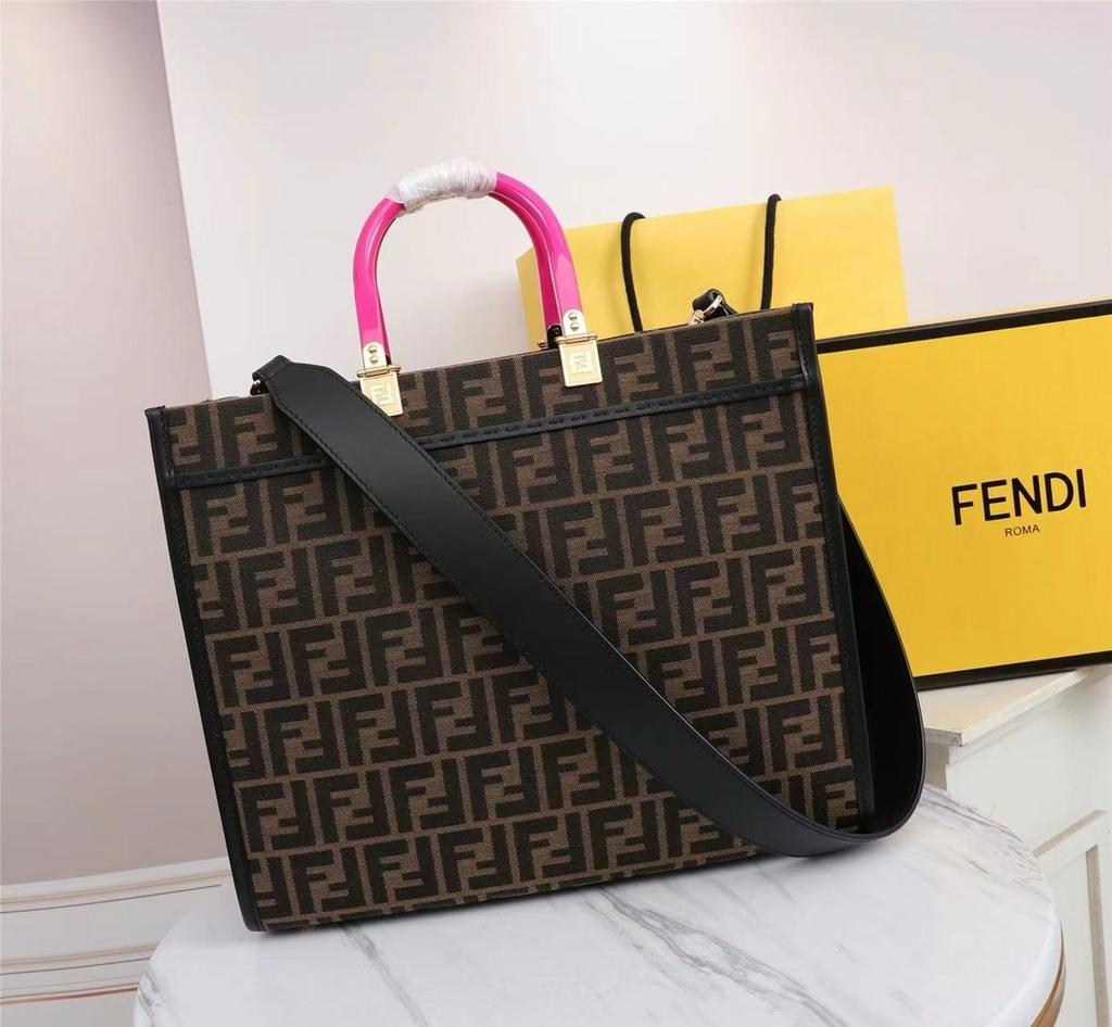 Fendi X Versace Roma Sunshine Tote Bag