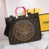 Fendi X Versace Roma Sunshine Tote Bag