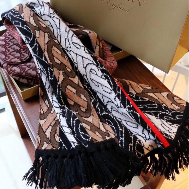 Burberry TB Monogram Unisex Warm Muffle