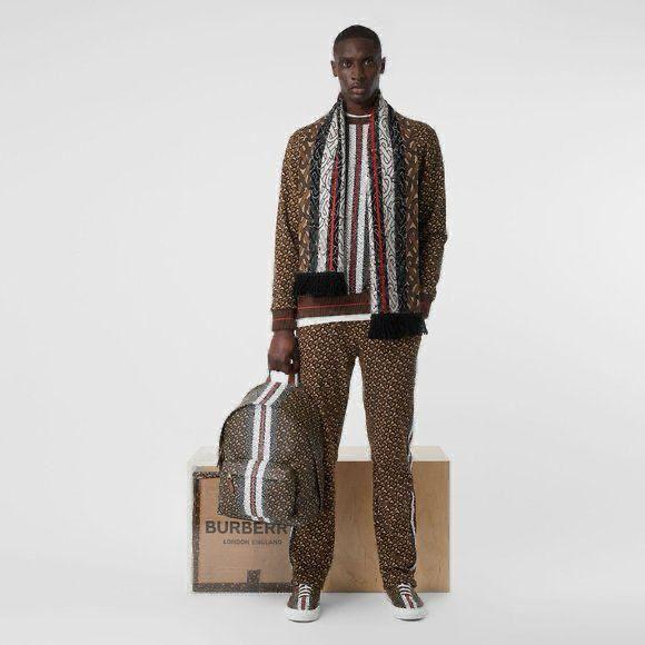 Burberry TB Monogram Unisex Warm Muffle