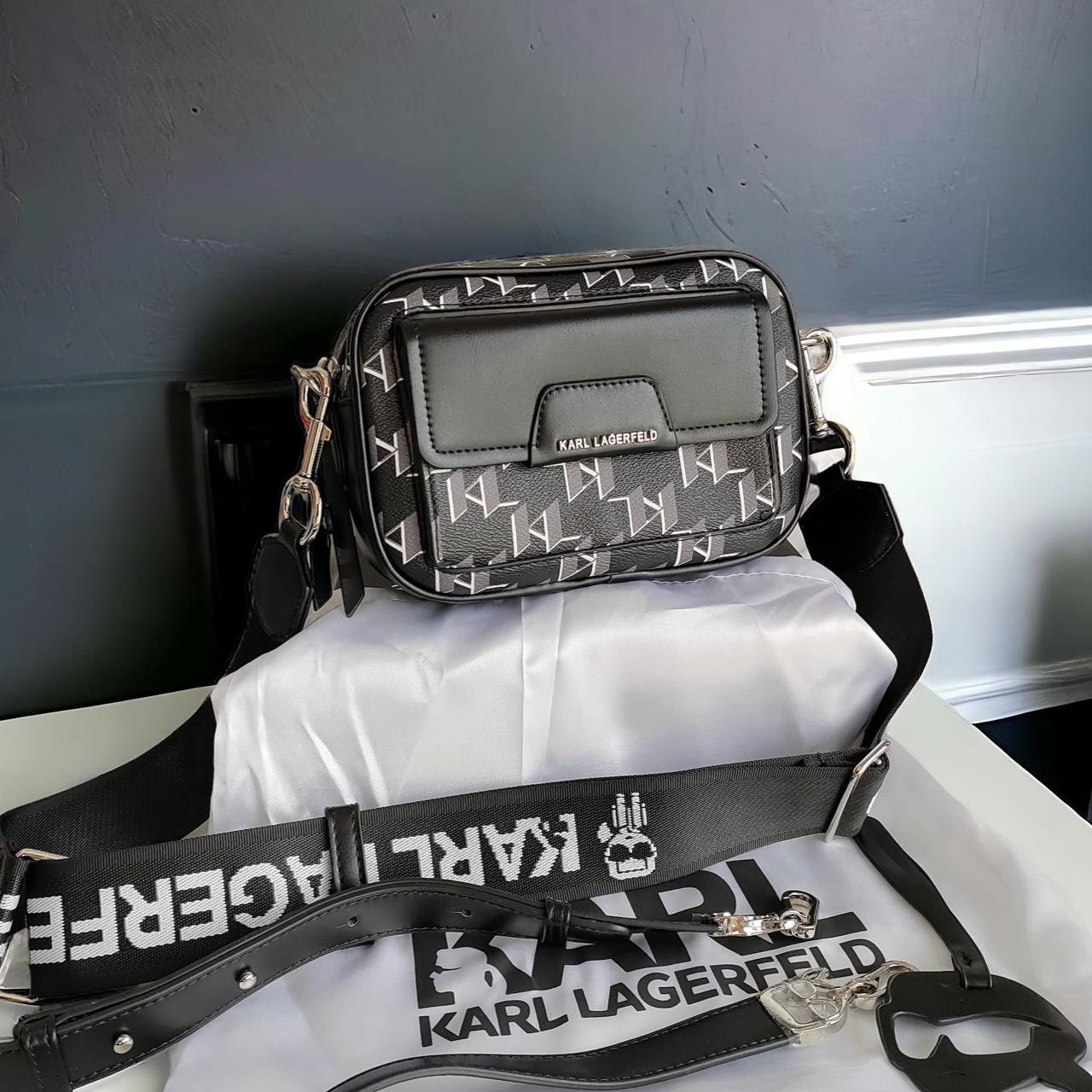 WhatsApp Image 2024-01-10 at 17.41.16_13e813d1 Karl Lagerfeld Iconic Black Sling Bag (With Box)