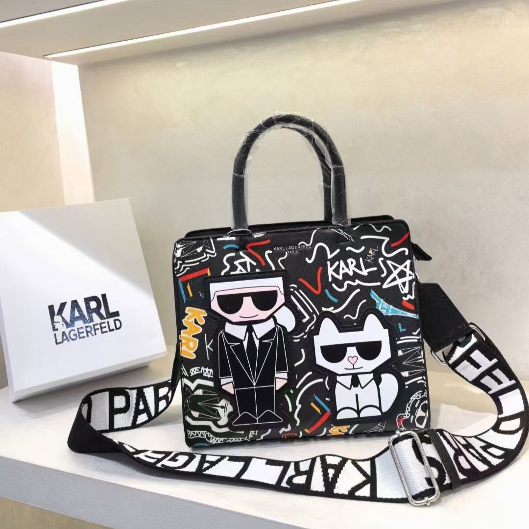 WhatsApp Image 2024-02-17 at 18.52.22_c92c6f52 Karl Legarfeld Paris Maybelle Black Handbag