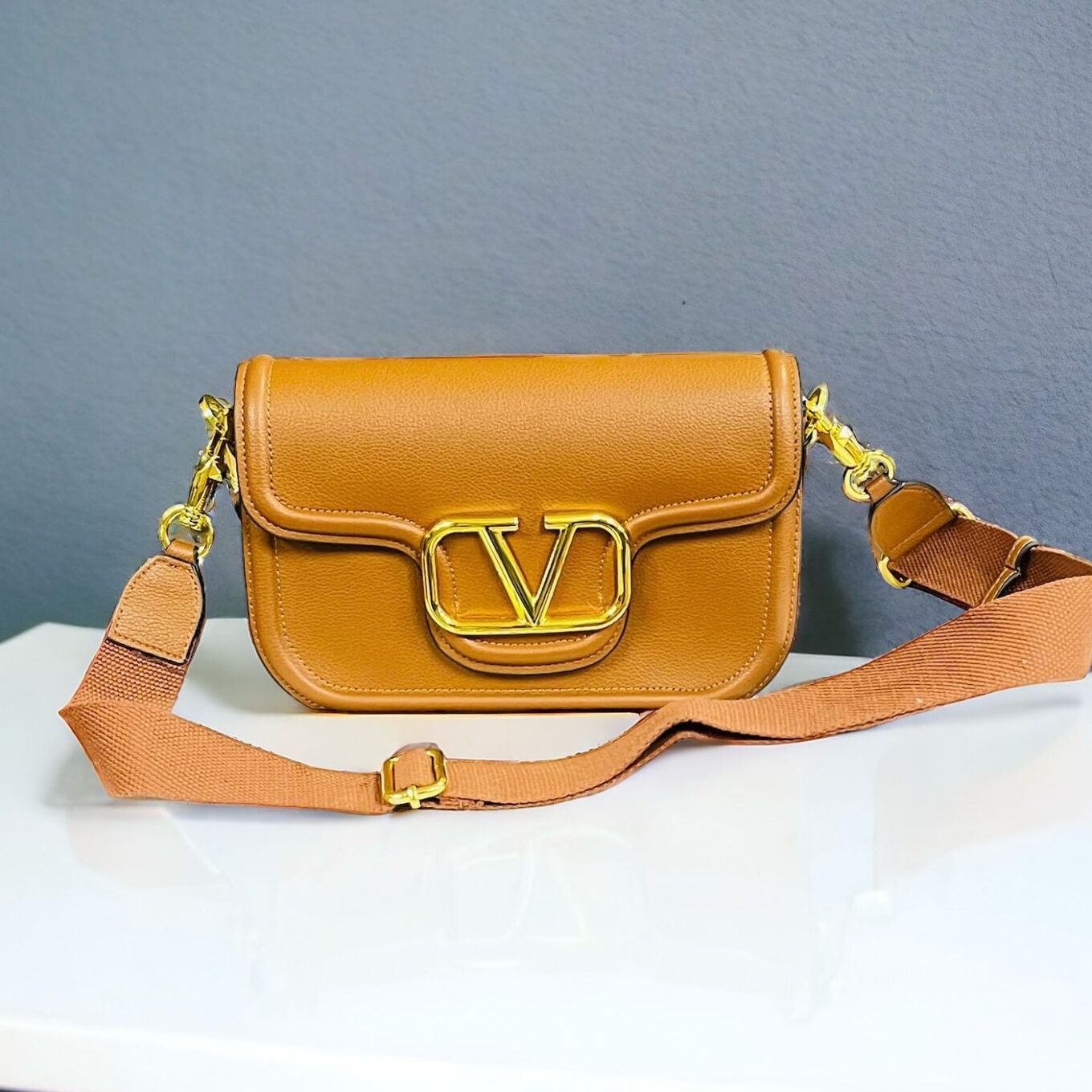 WhatsApp Image 2024-02-21 at 18.57.44_6bcbd889 Valentino All Time Brown Shoulder Bag (With Box)