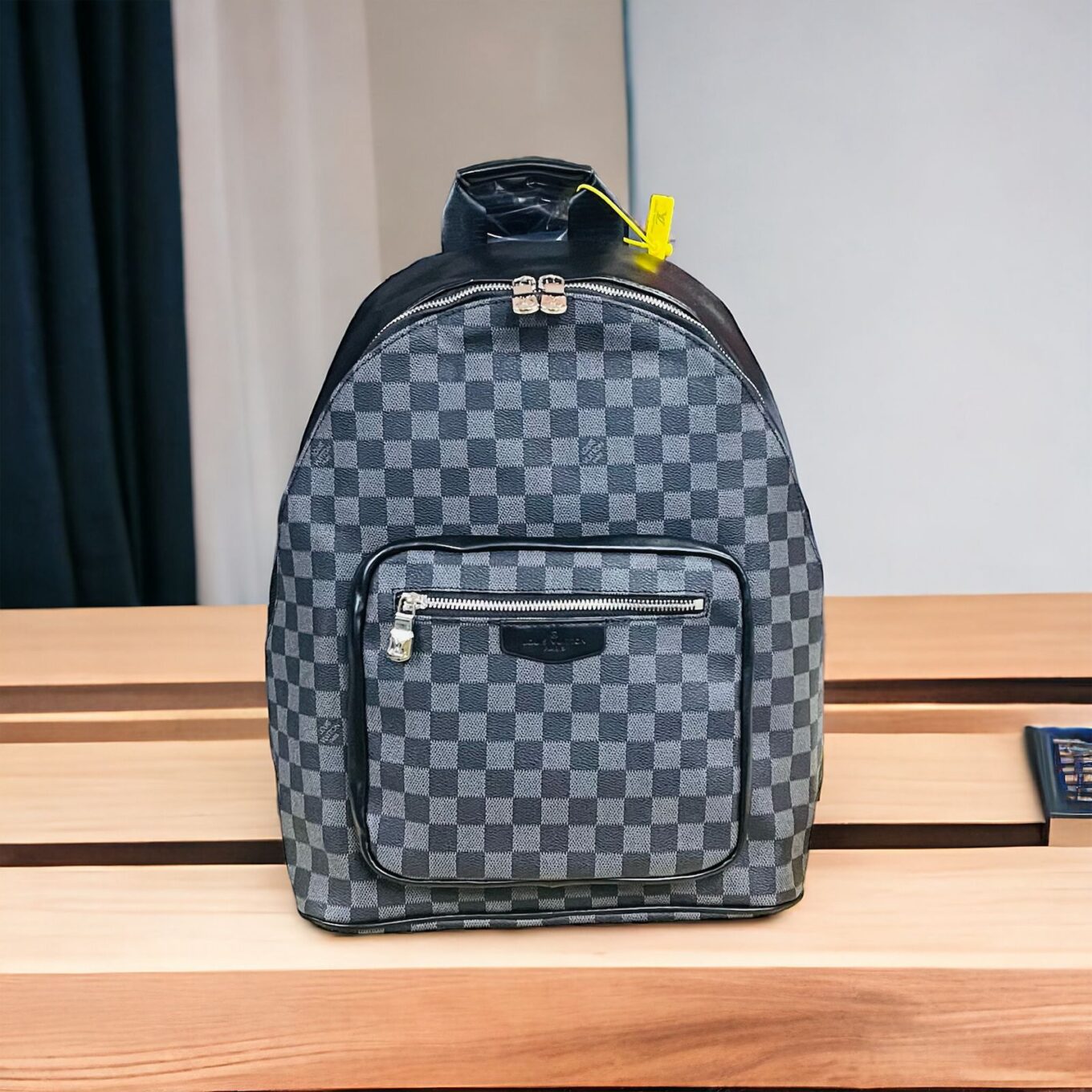 WhatsApp Image 2024-02-24 at 18.44.05_0afbba24 Louis Vuitton Black Grid Unisex Backpack