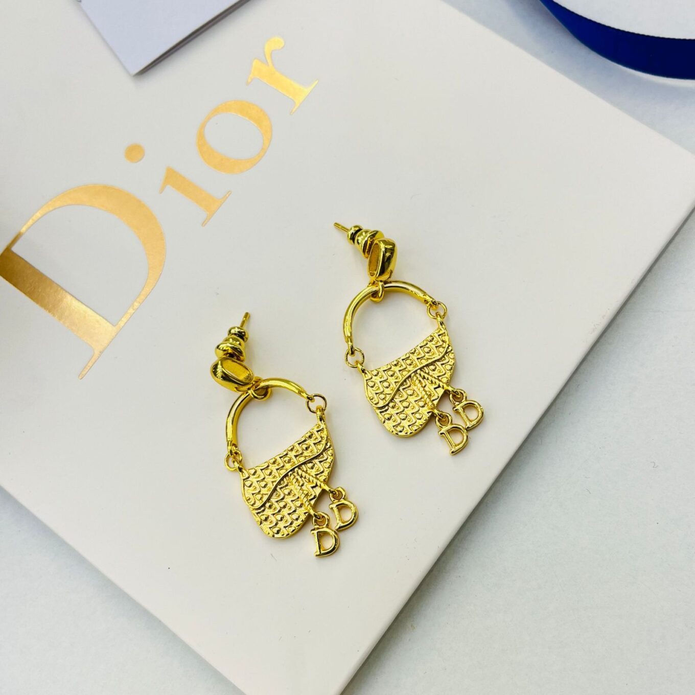WhatsApp Image 2024-05-30 at 1.19.17 PM Christian Dior Saddle Earring