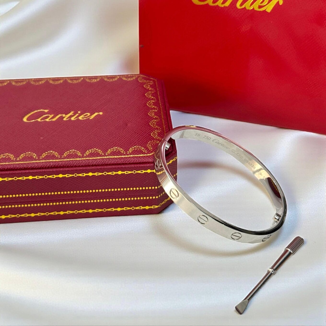 Cartier Silver Love Bracelet
