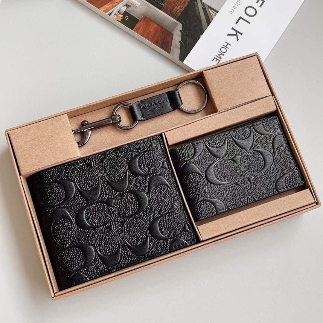 WhatsApp Image 2024-08-09 at 2.29.41 PM Coach Black Embossed Premium Men’s Wallet Gift Set