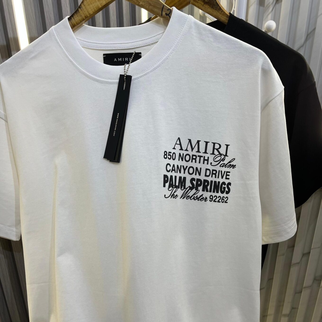 WhatsApp Image 2024-10-25 at 2.07.21 PM (1) Amiri 850 North White Oversized Tshirt