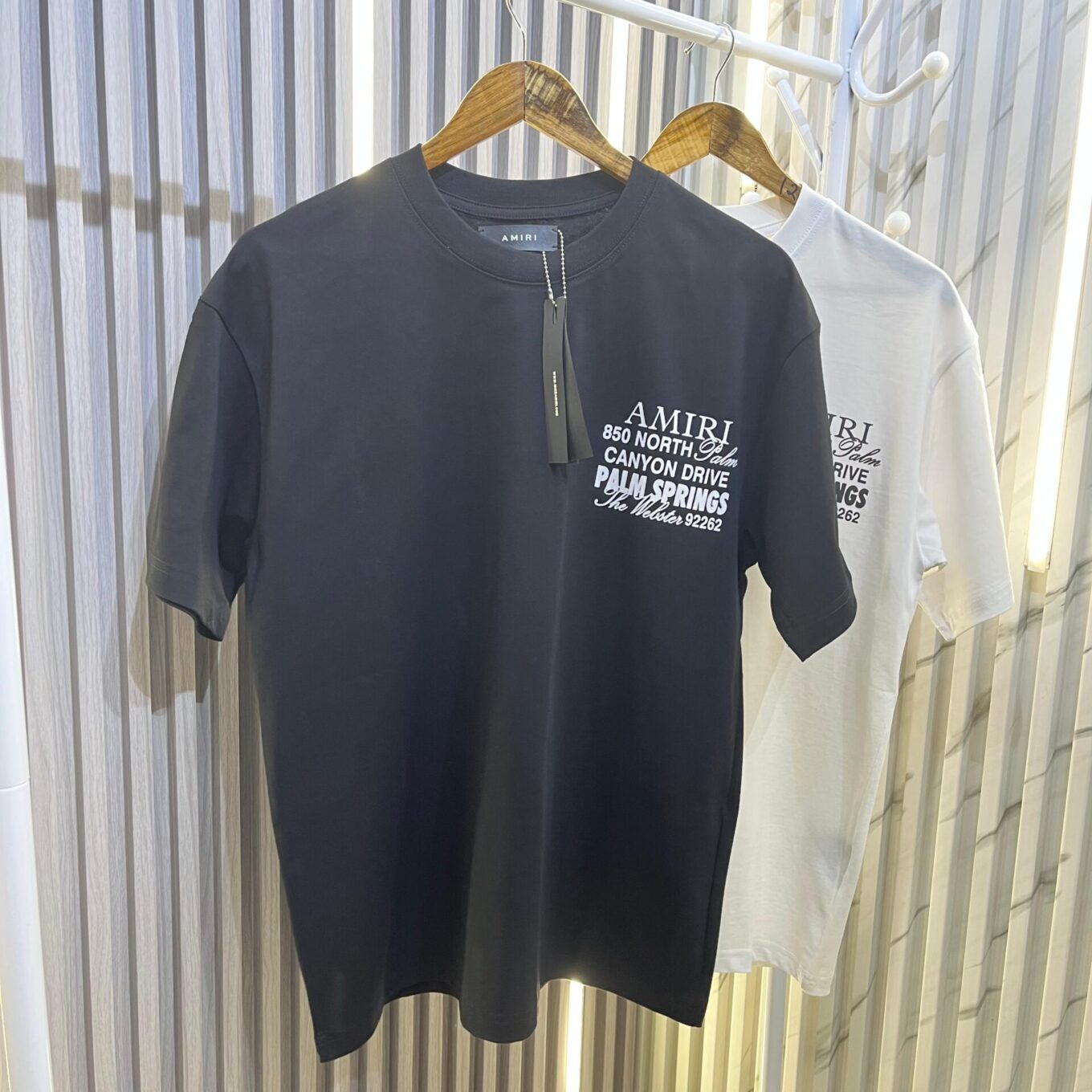 Amiri 850 North Black Oversized Tshirt