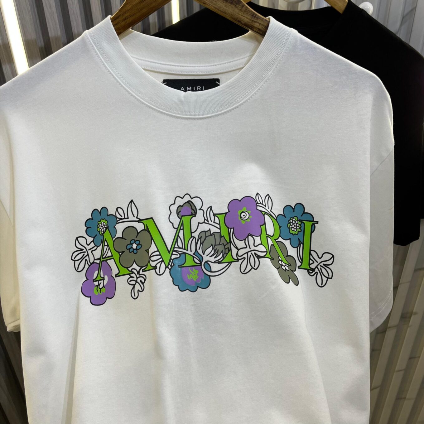 WhatsApp Image 2024-10-25 at 2.39.37 PM Amiri Floral White Oversized Tshirt