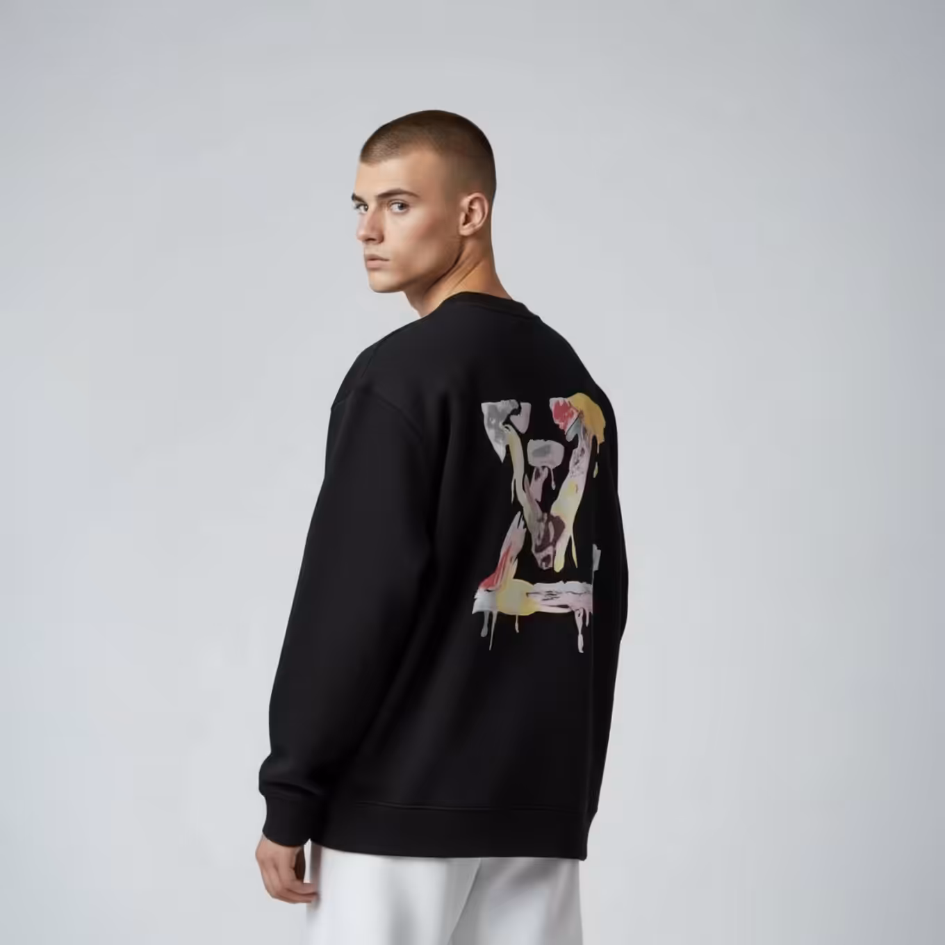 Louis Vuitton Black Sweatshirt