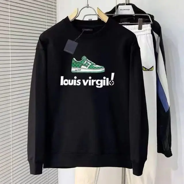 Louis Vuitton Virgil Black Sweatshirt