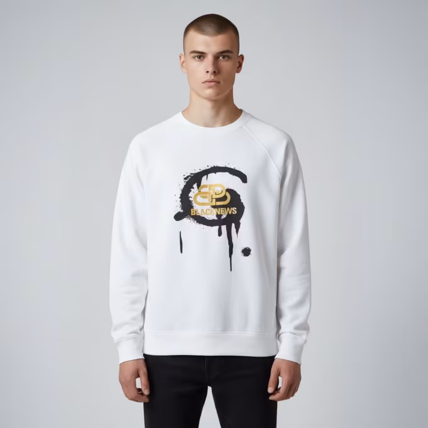 WhatsApp Image 2025-11-18 at 5.30.28 PM Balenciaga Black News White Sweatshirt