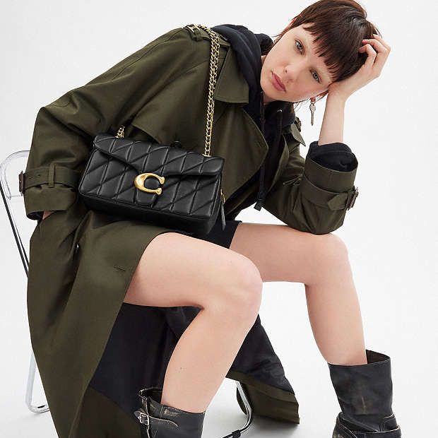 WhatsApp Image 2025-02-20 at 6.03.49 PM Coach Tabby 26 Black Quilted Sling Bag (With Box)