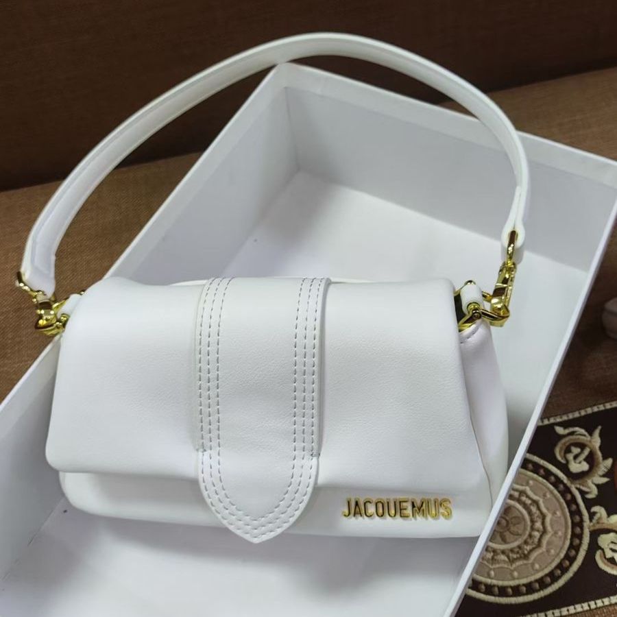 WhatsApp Image 2025-02-25 at 12.07.31 PM Jacquemus Le Bambimou White Sling Bag (With Box)