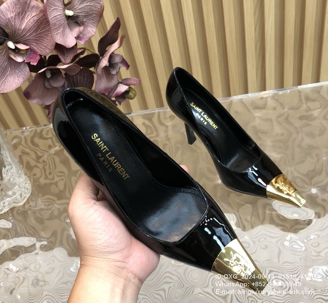 Ysl Mueller Black Heel