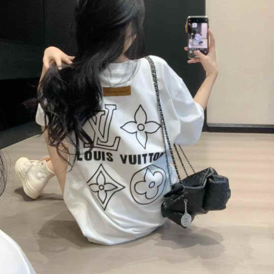 Louis Vuitton White Monogram T-shirt