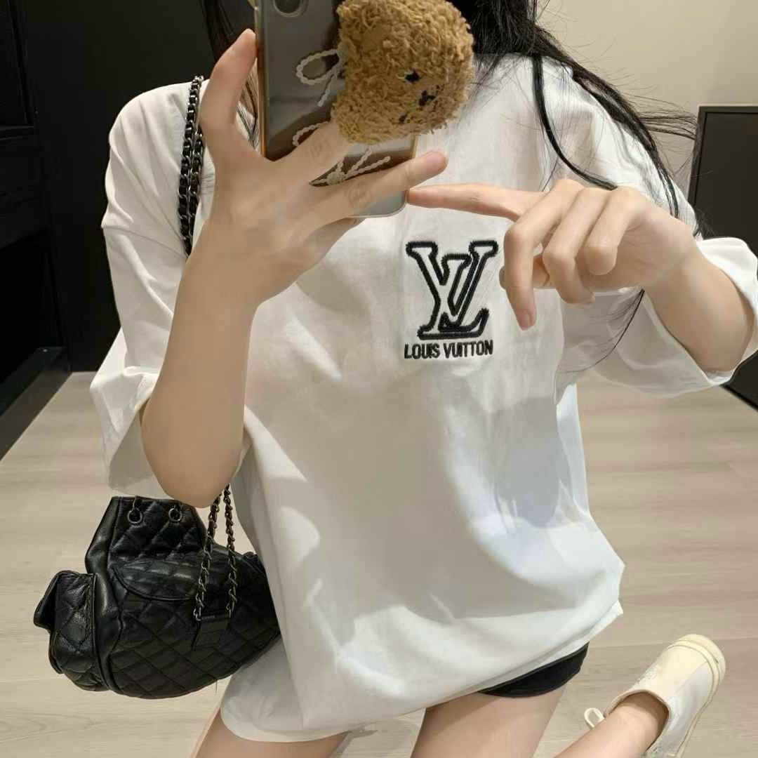 Louis Vuitton White Monogram T-shirt