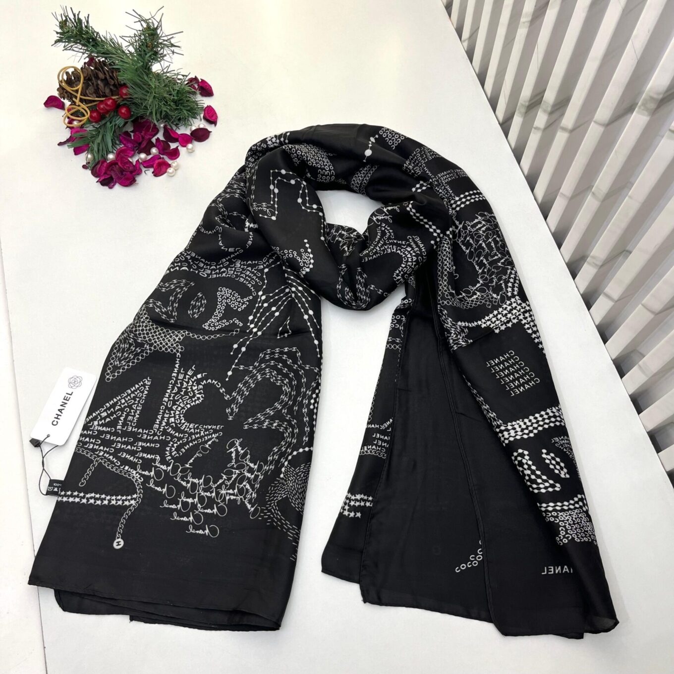 Chanel Silk Stole