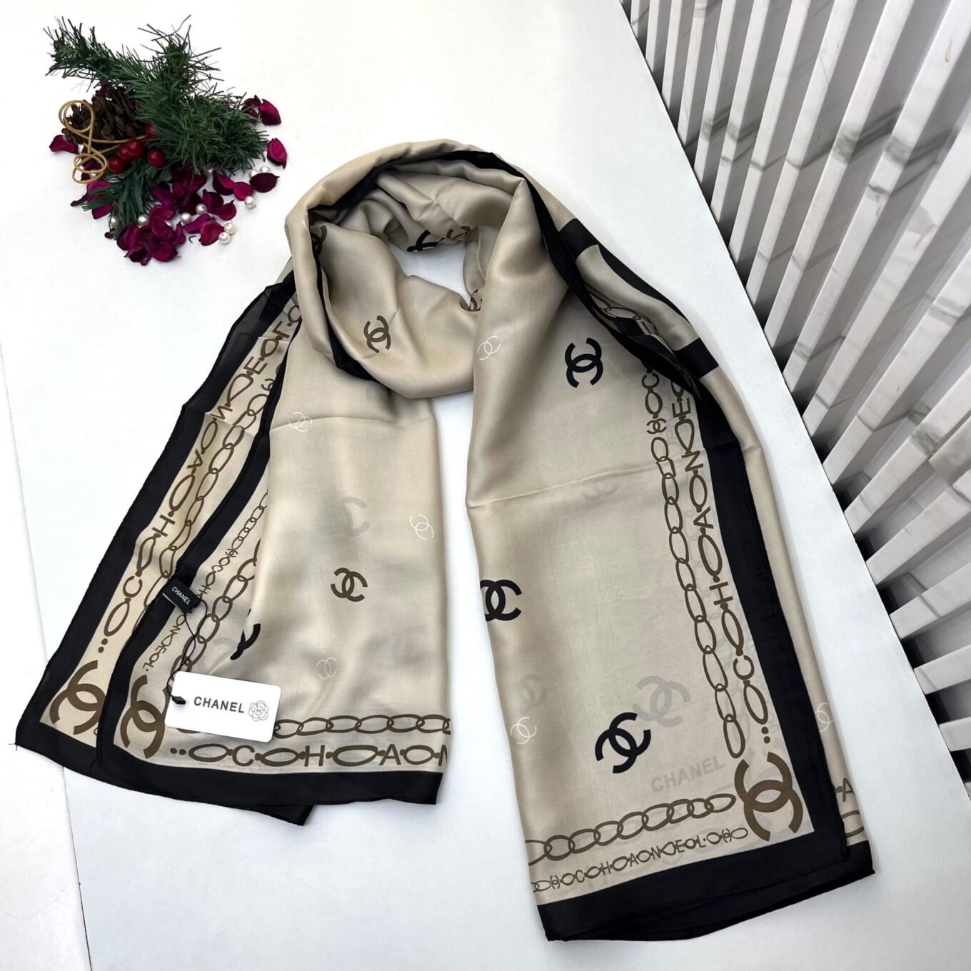 Chanel Silk Stole