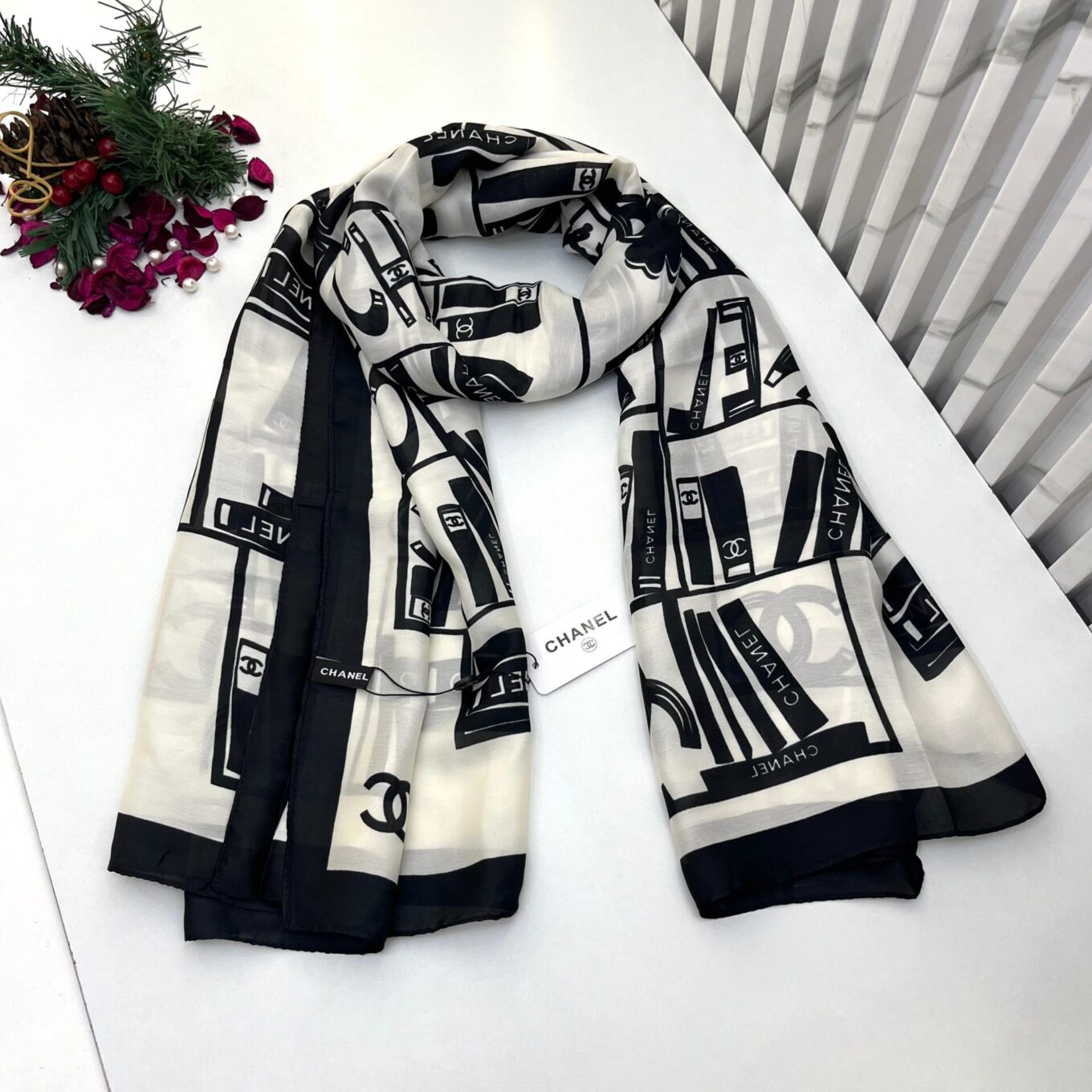 Chanel Silk Stole