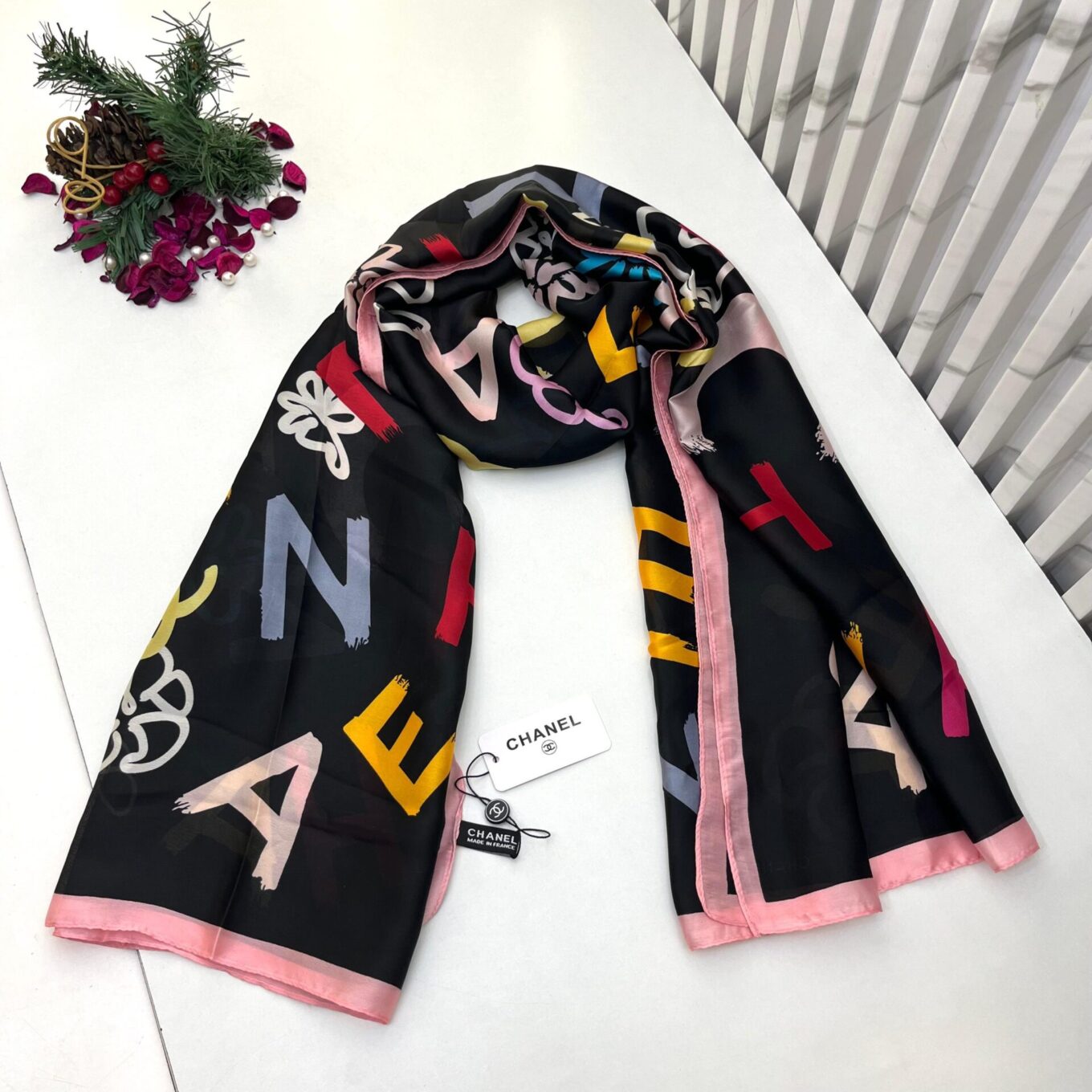 Chanel Silk Stole