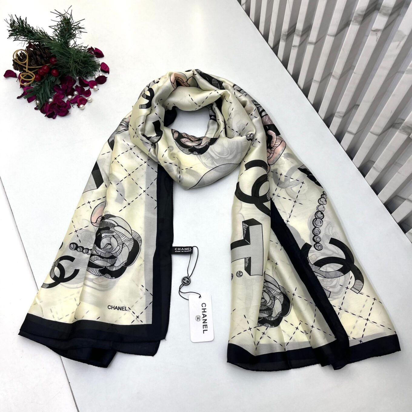 Chanel Silk Stole