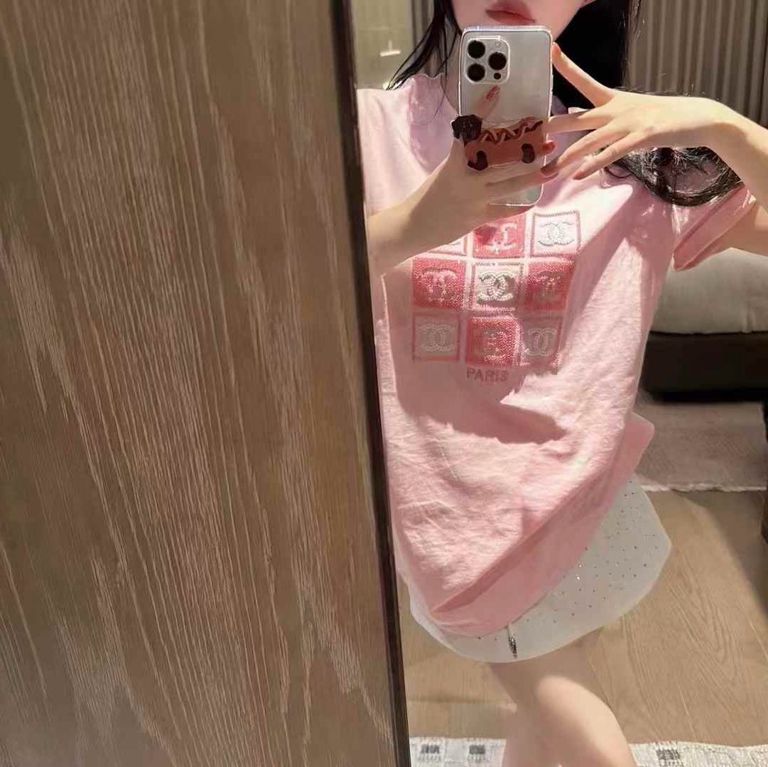 Chanel Pink Oversized T-shirt