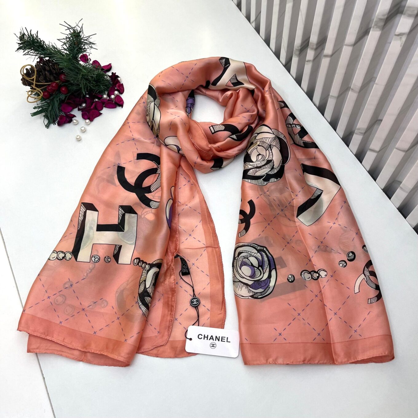 Chanel Silk Stole