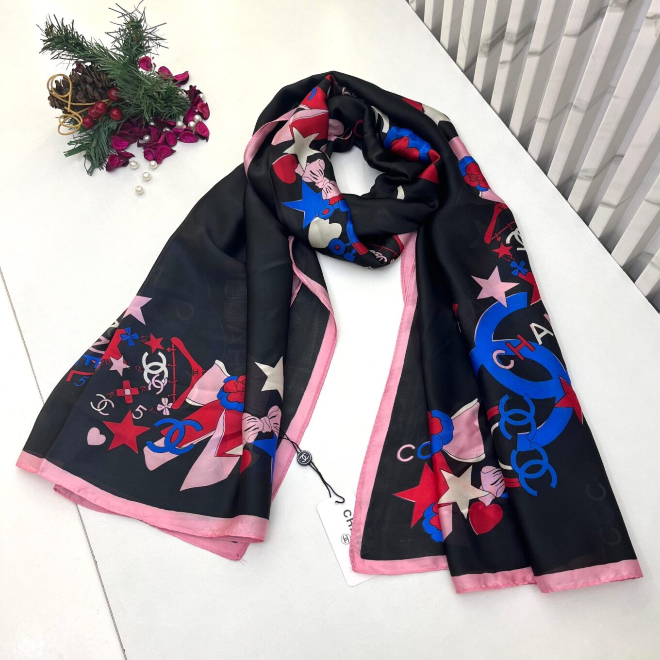 Chanel Silk Stole
