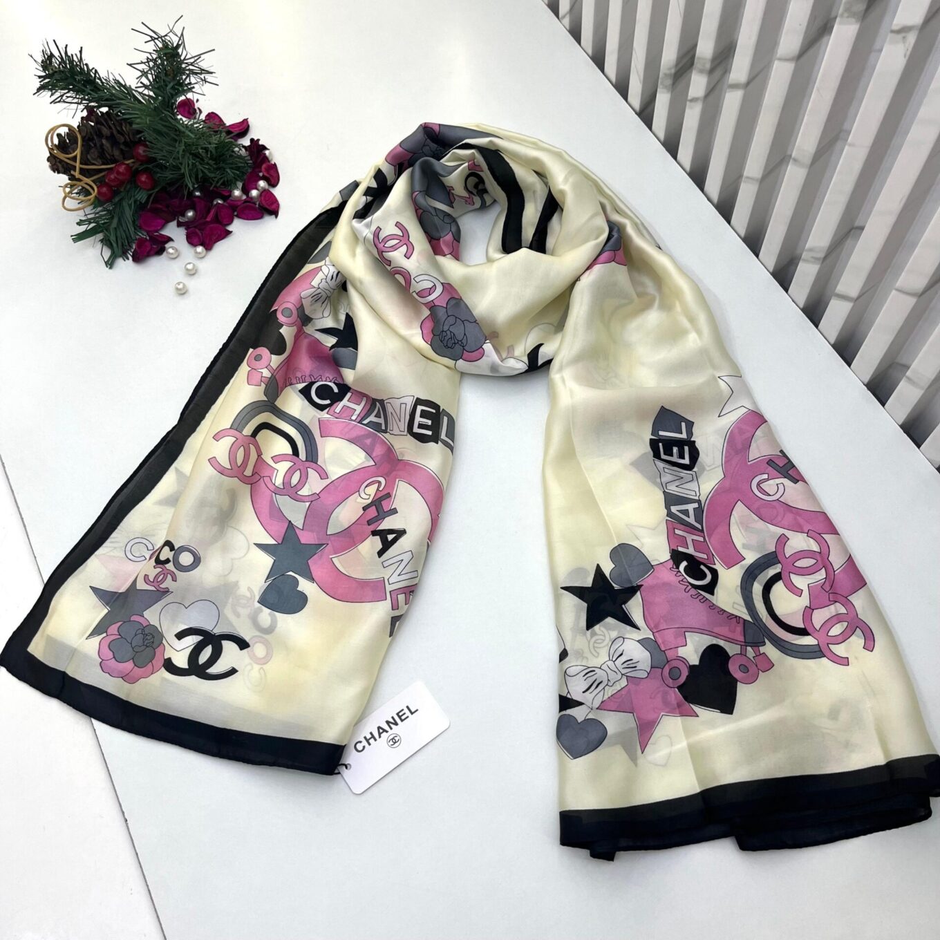 Chanel Silk Stole
