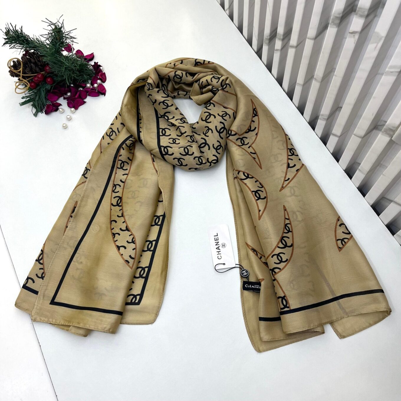 Chanel Silk Stole