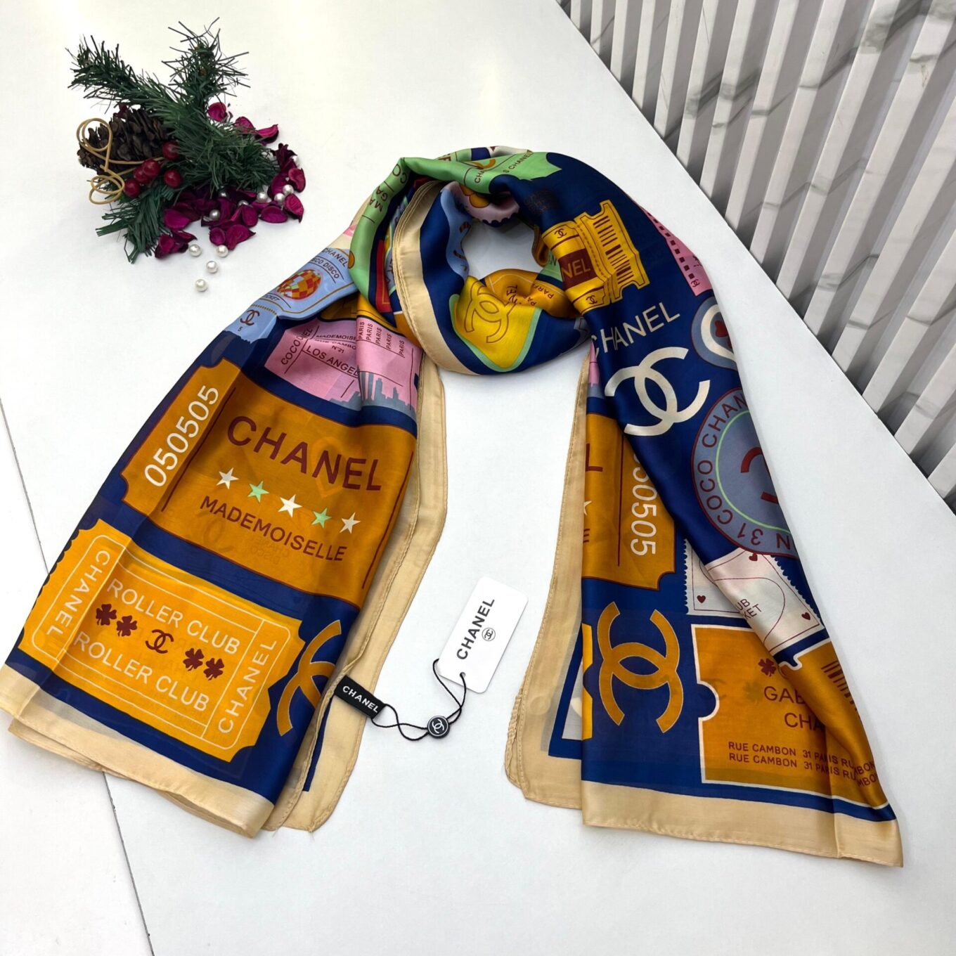 Chanel Silk Stole