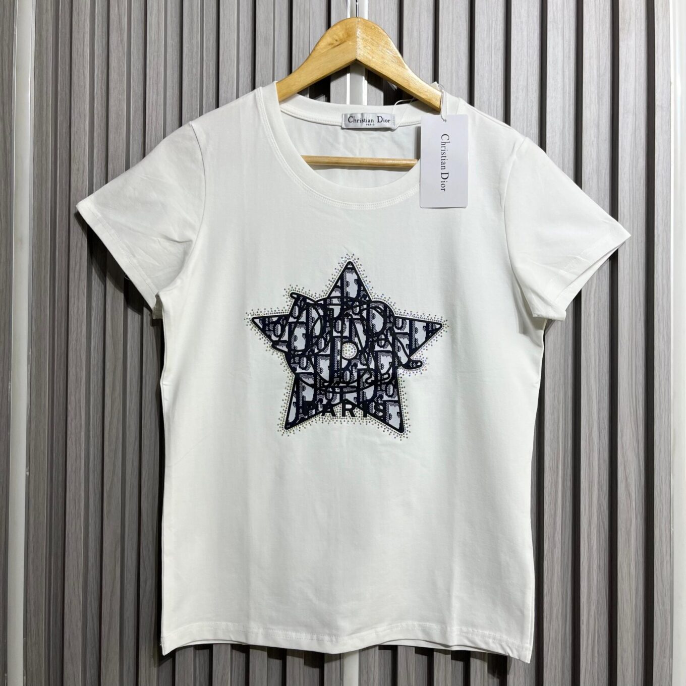 Dior Star White T-shirt For Women