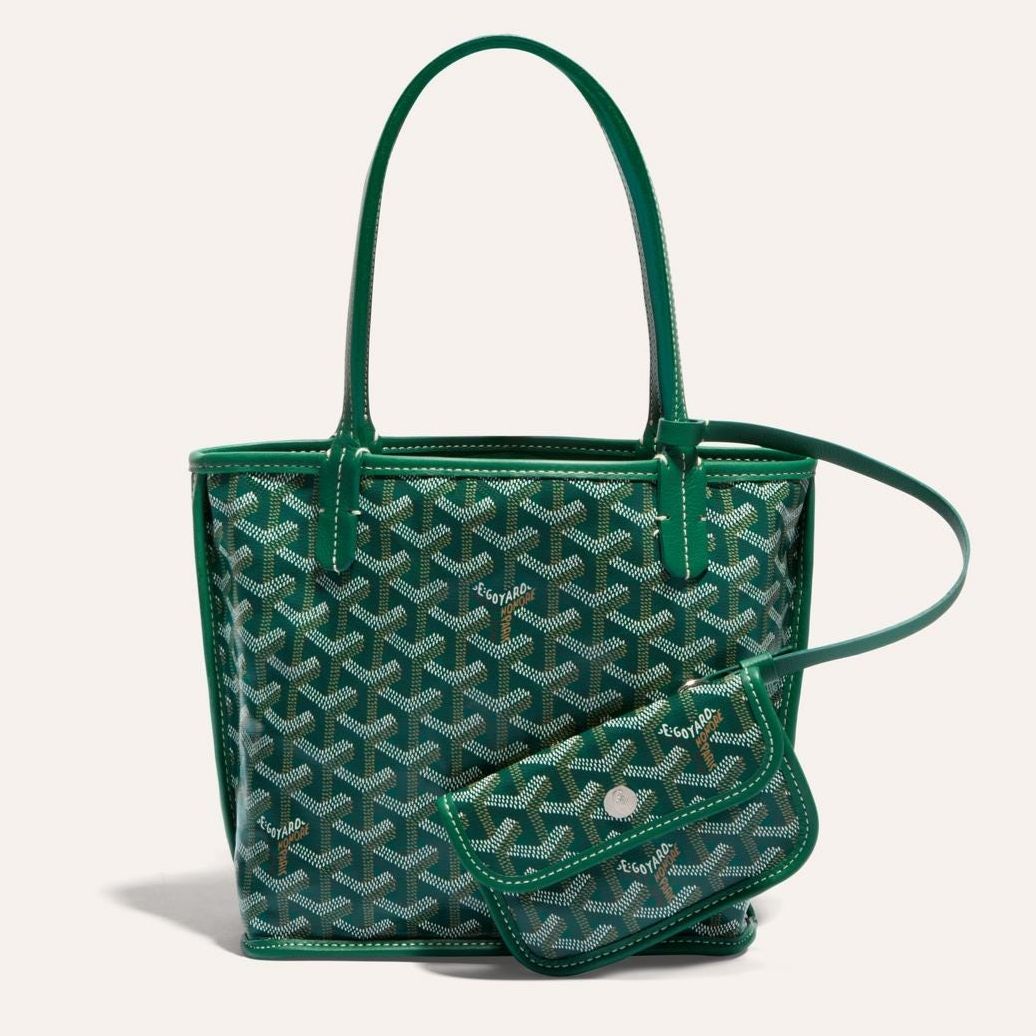 WhatsApp Image 2025-06-04 at 1.30.03 PM Goyard Anjou Mini Inside Out Green Tote