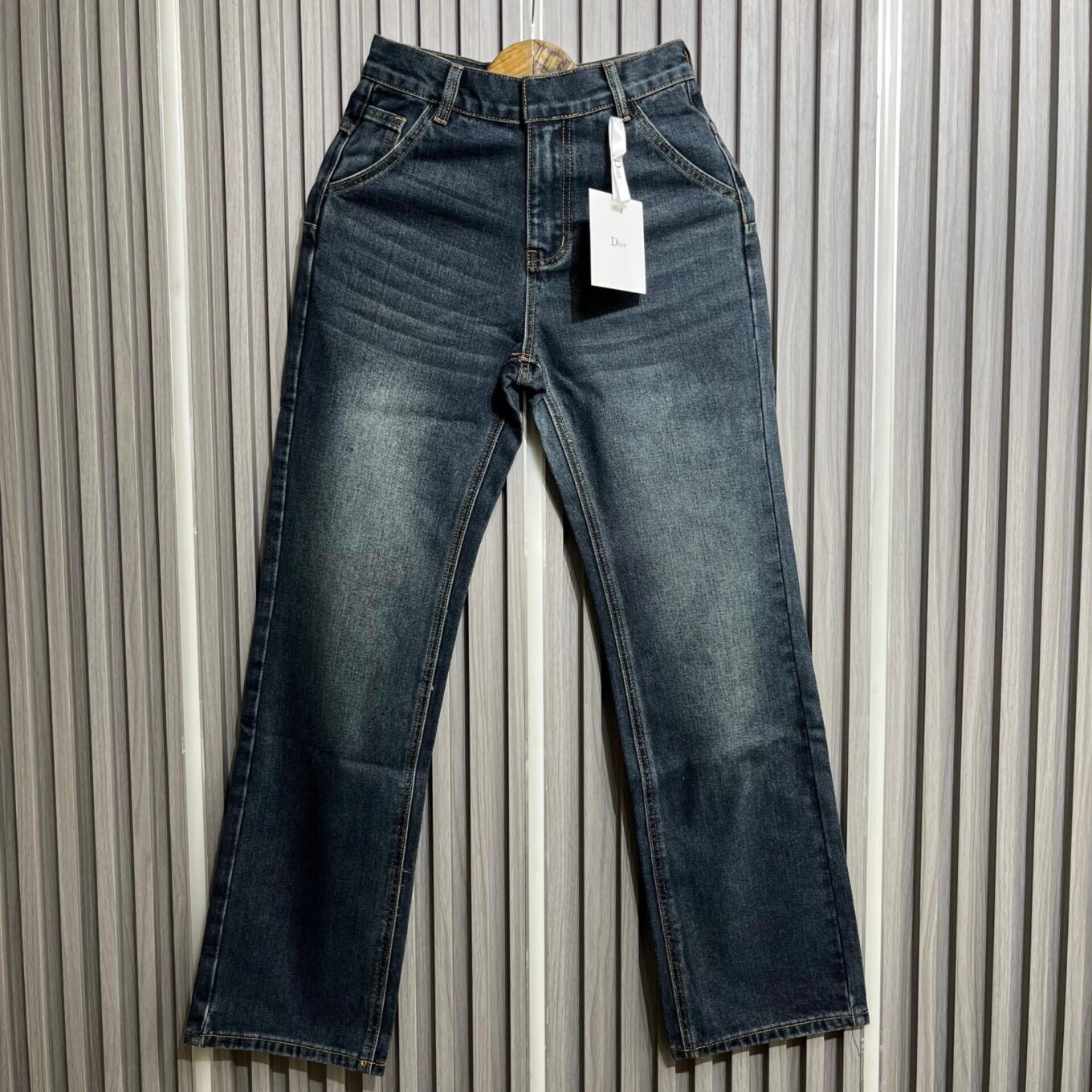 WhatsApp Image 2025-06-05 at 12.58.36 AM Christian Dior Blue Relaxed Fit Denim For Women