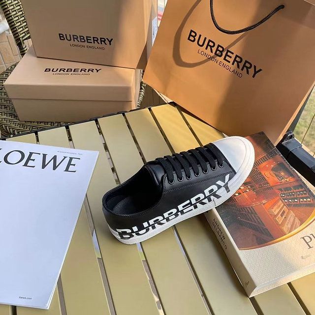 WhatsApp Image 2025-06-14 at 9.28.00 AM (1) Burberry Logo Vintage Black Unisex Sneaker