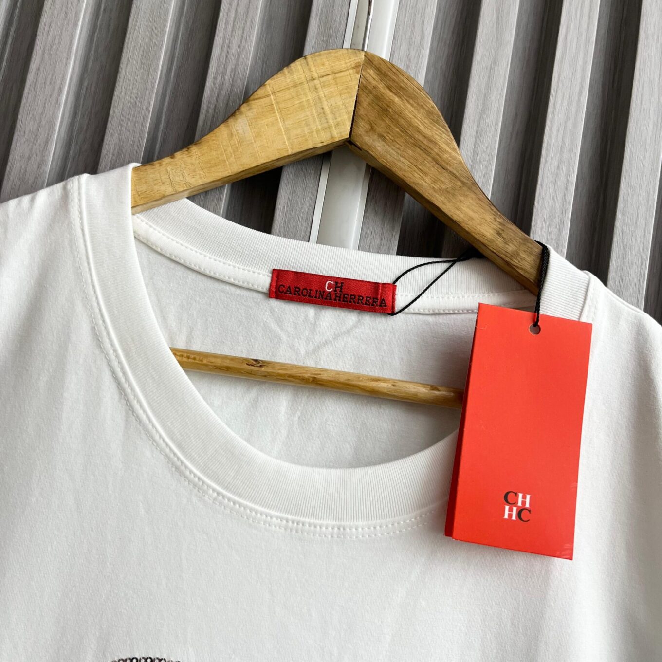 WhatsApp Image 2025-06-16 at 11.03.45 AM (1) Carolina Herrera White Love Tshirt For Women