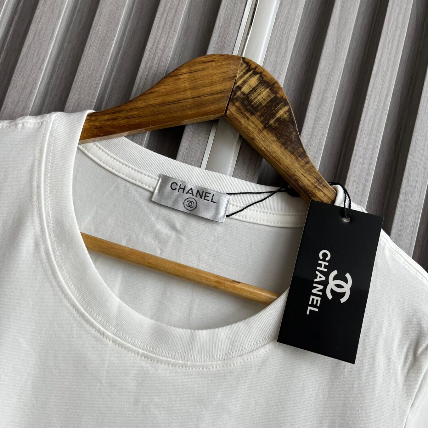 Chanel White Love Tshirt For Women