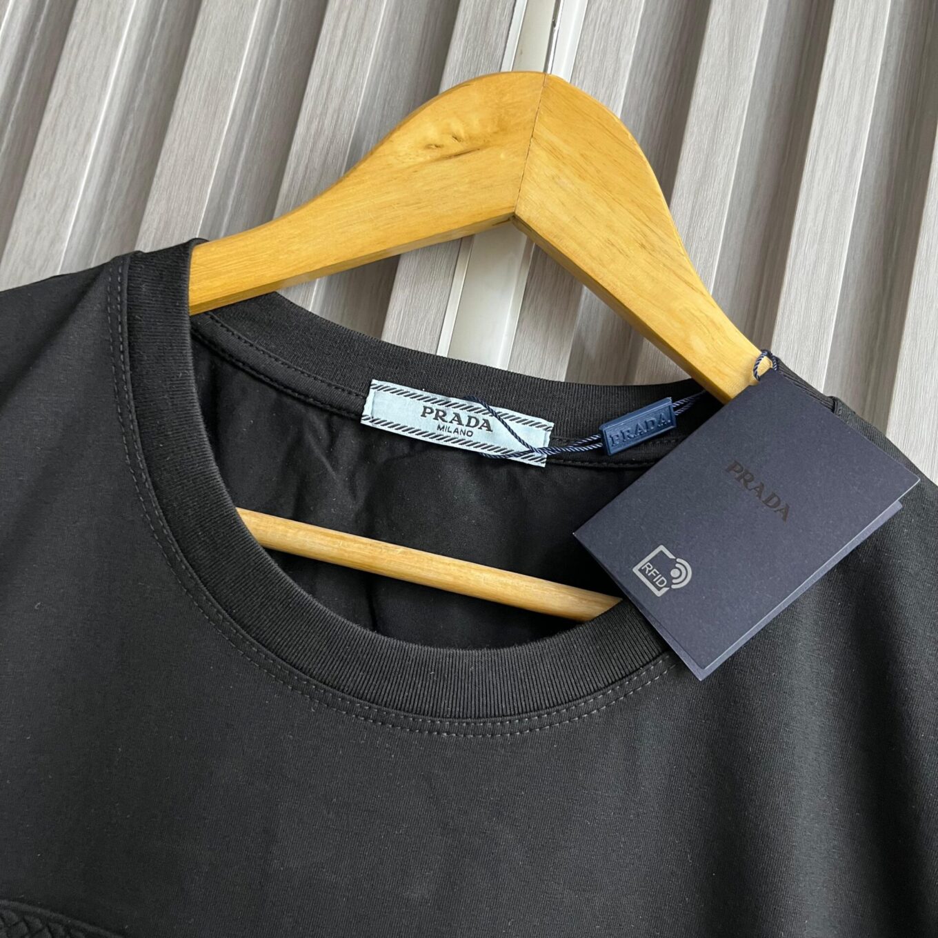 WhatsApp Image 2025-06-16 at 2.51.23 PM Prada Black Tshirt For Women